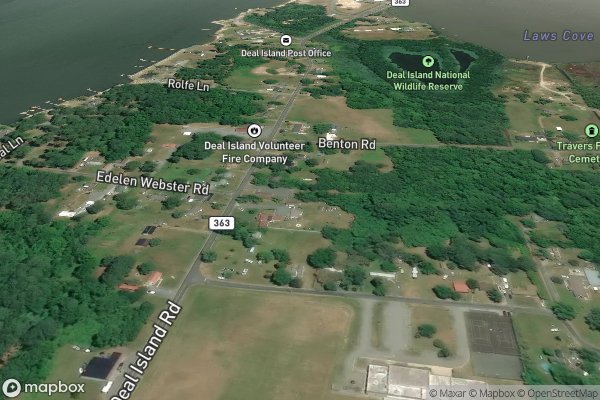 smart home electrical installation in Deal Island MD 21821 - Aerial View