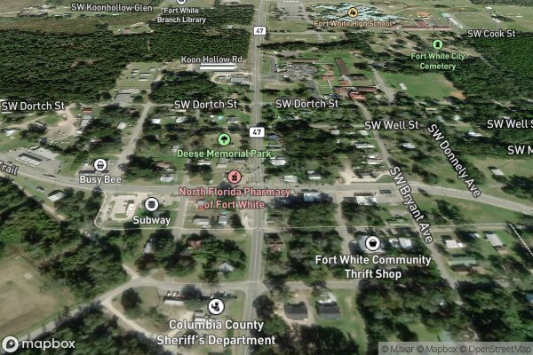 smart home electrical installation in Fort White FL 32038 - Aerial View