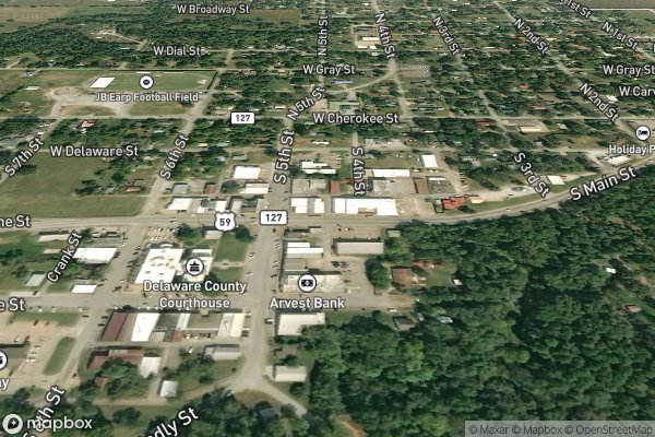 smart home electrical installation in Jay OK 74346 - Aerial View