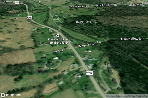 smart home electrical installation in Elmwood TN 38560 - Aerial View