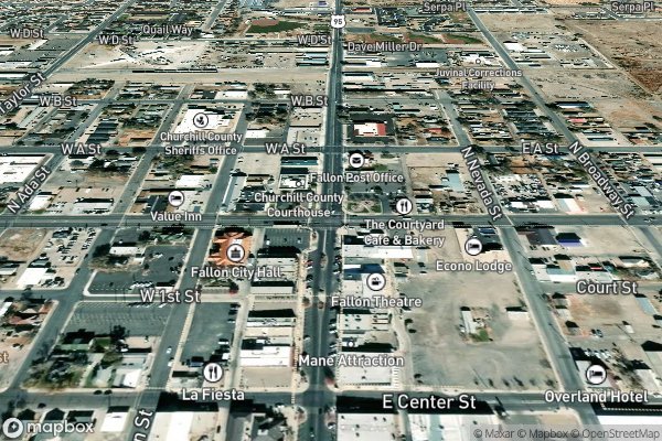 smart home electrical installation in Fallon NV 89496 - Aerial View