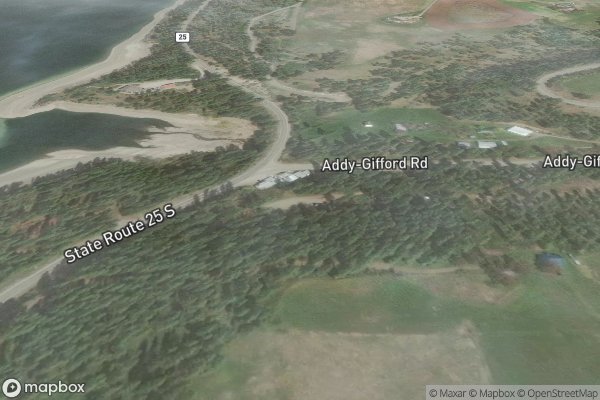 smart home electrical installation in Gifford WA 99131 - Aerial View