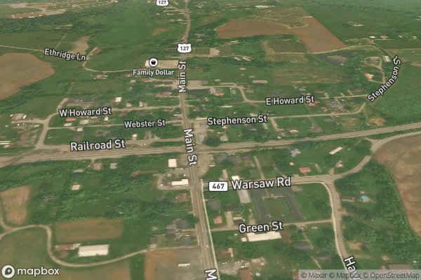 smart home electrical installation in Glencoe KY 41046 - Aerial View