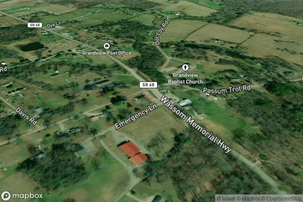 smart home electrical installation in Grandview TN 37337 - Aerial View