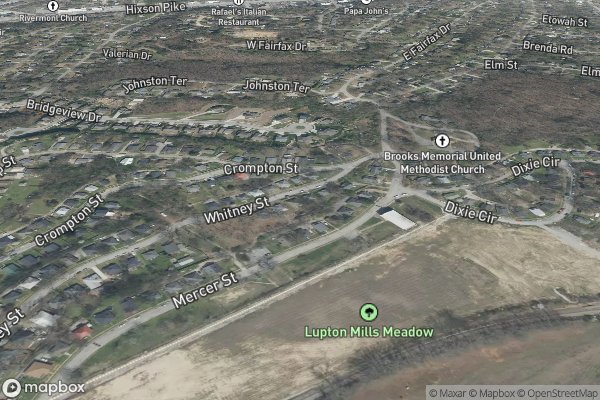 smart home electrical installation in Lupton City TN 37351 - Aerial View