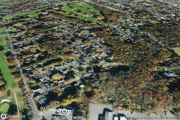 smart home electrical installation in North Dartmouth MA 02747 - Aerial View