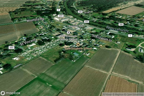 smart home electrical installation in Paincourtville LA 70391 - Aerial View