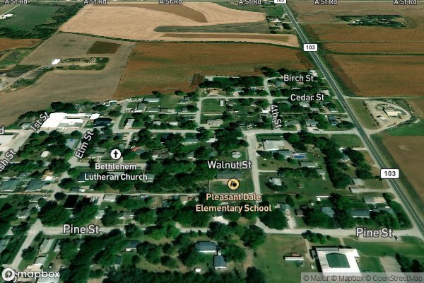 smart home electrical installation in Pleasant Dale NE 68423 - Aerial View