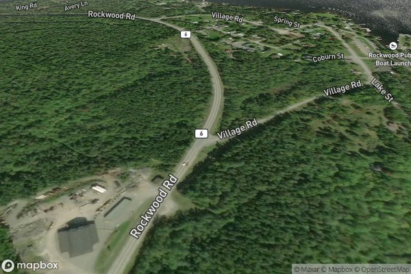 smart home electrical installation in Rockwood ME 04478 - Aerial View