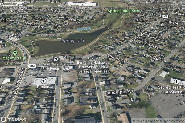 smart home electrical installation in South Plainfield NJ 07080 - Aerial View