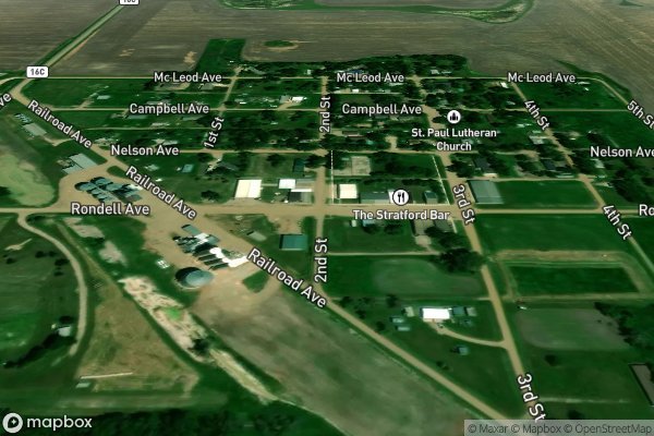 smart home electrical installation in Stratford SD 57474 - Aerial View