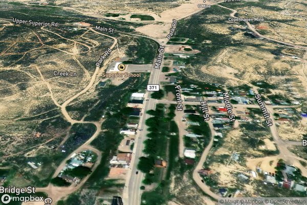 smart home electrical installation in Superior WY 82945 - Aerial View