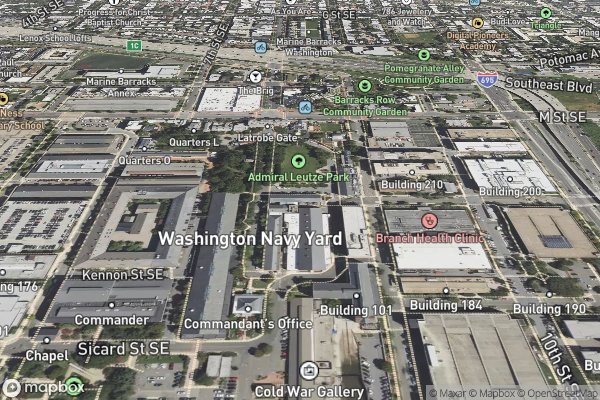 smart home electrical installation in Washington Navy Yard DC 20388 - Aerial View