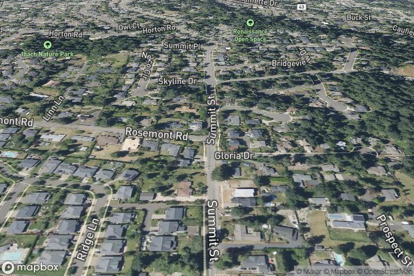 smart home electrical installation in West Linn OR 97068 - Aerial View