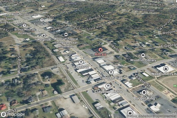 smart home electrical installation in Woodruff SC 29388 - Aerial View